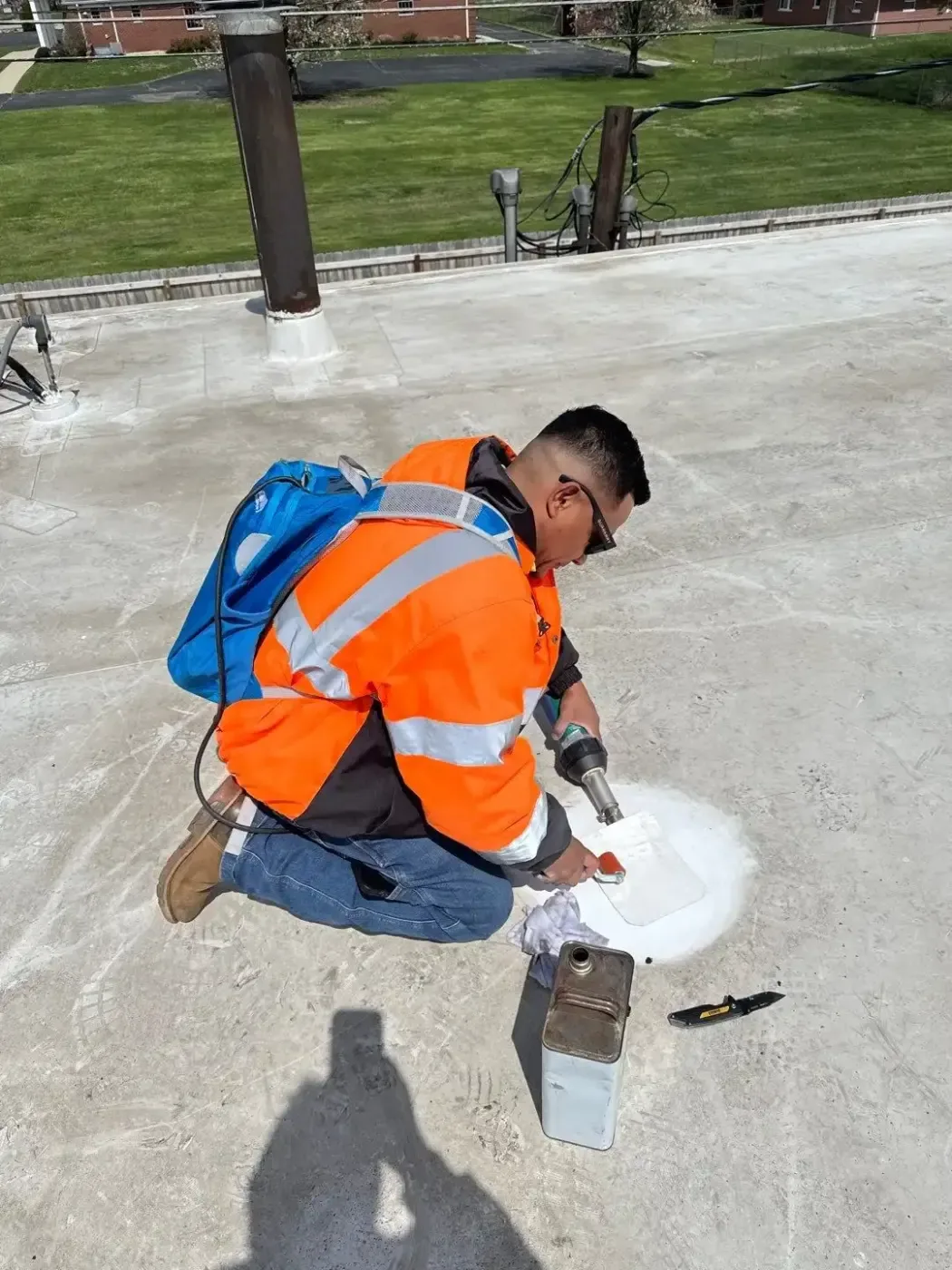 Commercial roof inspection in Hialeah, FL Commercial roof inspection in Hialeah, FL